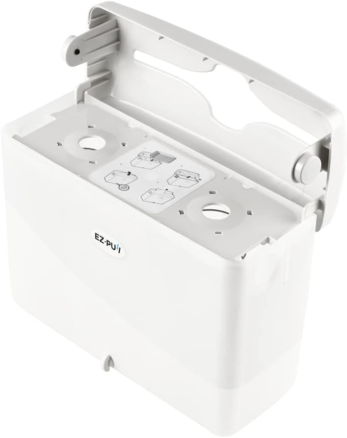EZPULL EZ-Pull Countertop MULTIFOLD Paper Towel Dispenser for Kitchen/Bathroom/Office/RV/Airbnb, White 4500-EZ - Image 3
